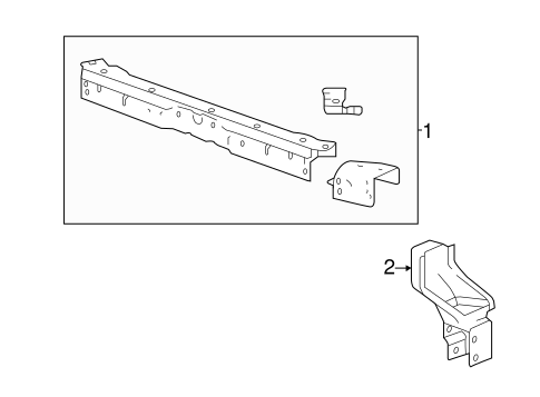 LaCrosse RADIATOR SUPPORT