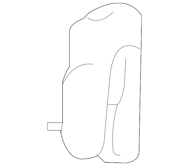 K8EH0-0Z960 Деталь SIDE AIR BAG, RIGHT