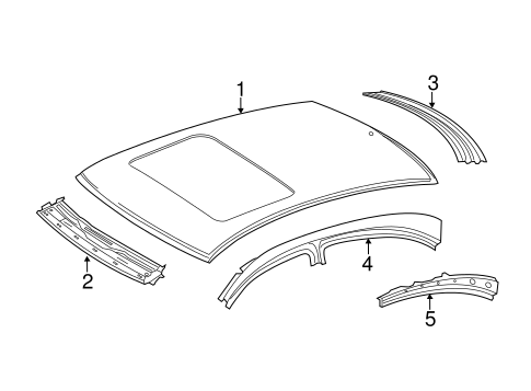 CLS63 AMG S ROOF & COMPONENTS