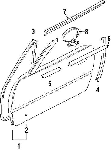 Miata DOOR & COMPONENTS