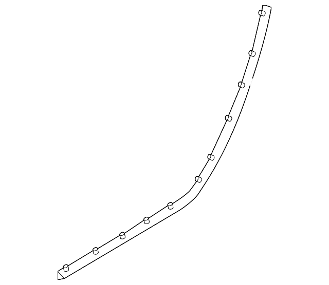51-35-7-182-301 Деталь LOWER SEAL, LEFT