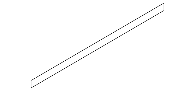 8C3Z-2520878-APTM Деталь BODY SIDE MLDG, RIGHT
