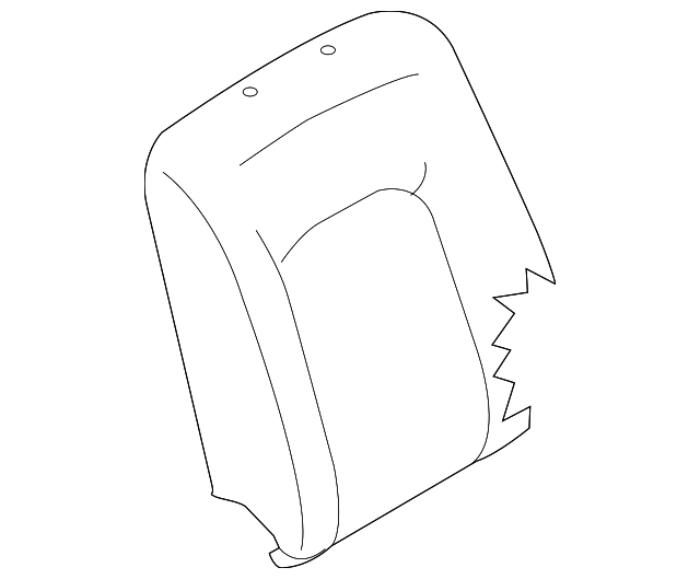 87620-1AA0B Деталь SEAT BACK COVER, RIGHT