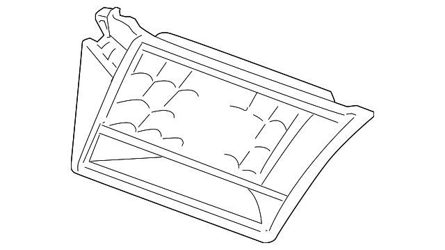 92413-3L001 Деталь LENS & HOUSING, LEFT