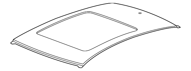 23198846 Деталь ROOF PANEL