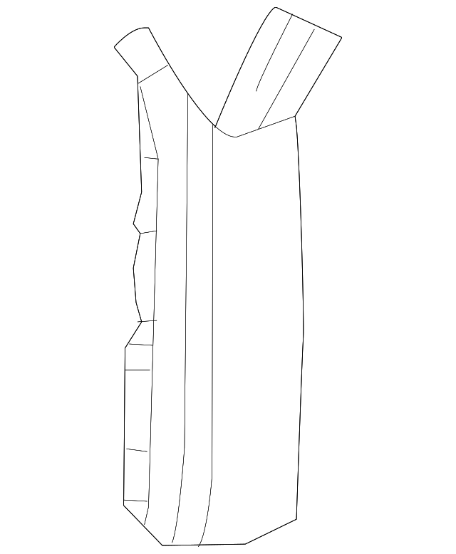 3D4-837-439-C-B41 Деталь LOWER GUIDE, LEFT