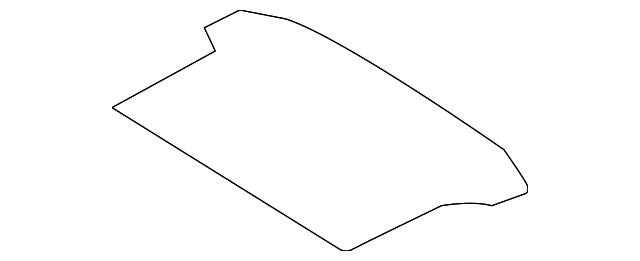 SU003-03321 Деталь TRUNK MAT