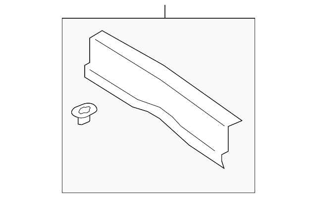 SU003-03322 Деталь REAR PANEL TRIM