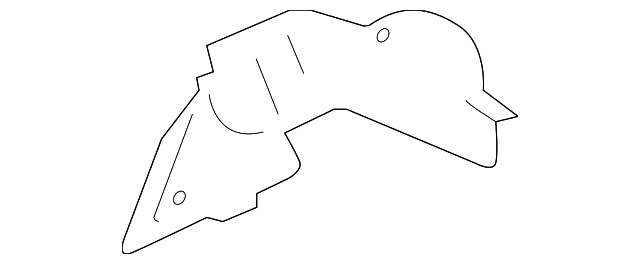 SU003-03323 Деталь TRUNK SIDE TRIM, RIGHT