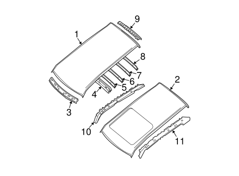 Forester ROOF & COMPONENTS
