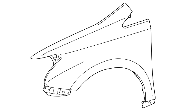 53801-75030 Деталь FENDER, RIGHT