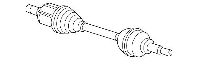 13390552 AXLE SHAFT ASSY, RIGHT