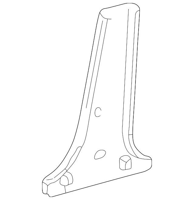 62413-33031-E0 Деталь CENTER PLR TRIM, RIGHT