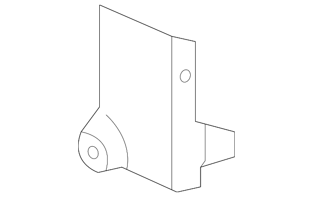 61646-60090 Деталь GUSSET, LEFT
