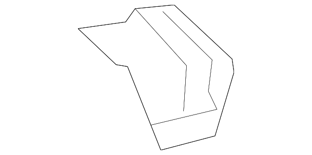 61723-35010 Деталь INNER SIDE PANEL REINFORCEMENT, RIGHT