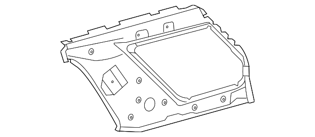 61731-35051 Деталь INNER SIDE PANEL, RIGHT
