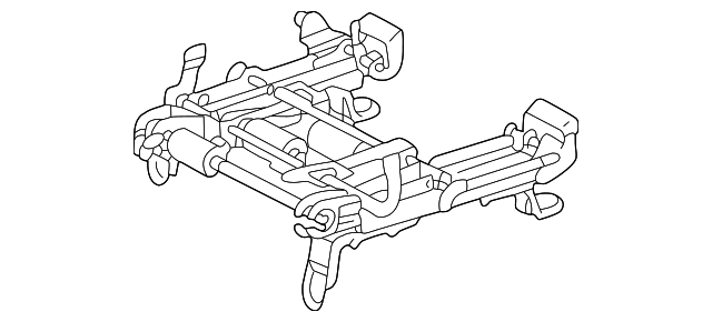 163-910-03-36-9108 Деталь SEAT ADJUSTER, LEFT