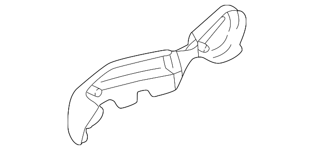 163-919-41-20-1434 Деталь RECLINE COVER, LEFT