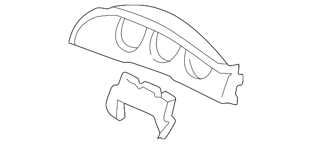 77200-SZ3-A01ZA Деталь PANEL ASSY., METER *NH286L* (CHAMOIS GRA
