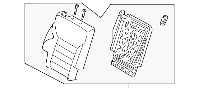 89400-C6000C61 Деталь SEAT BACK ASSY, RIGHT