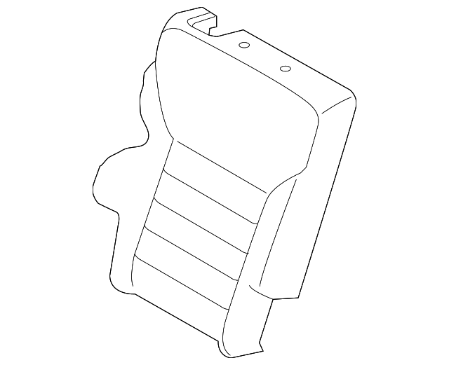 89460-C6000C61 Деталь SEAT BACK COVER, RIGHT