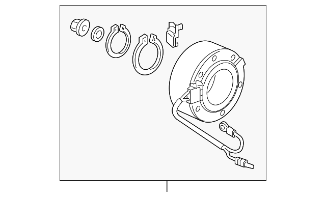 38924-RB0-006 Деталь COIL SET, SOLENOID