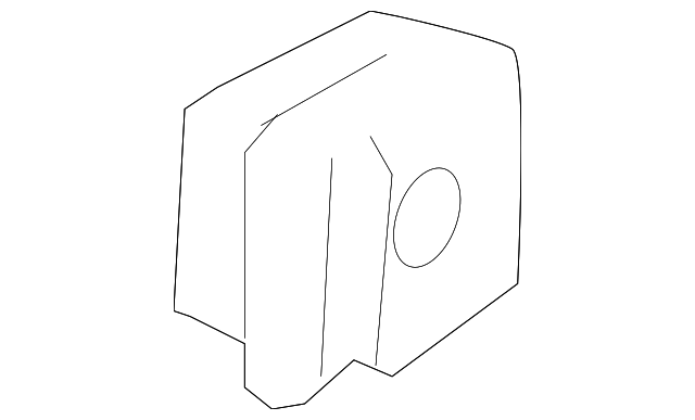 6508698AA Деталь HEADLAMP NUT, LEFT