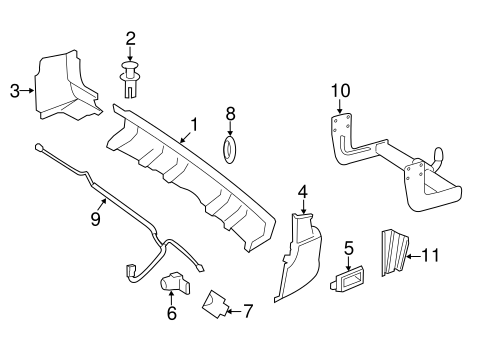 Sprinter 3500 BUMPER & COMPONENTS - REAR