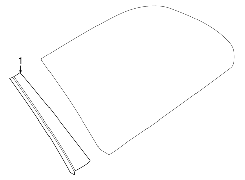540i EXTERIOR TRIM - QUARTER PANEL
