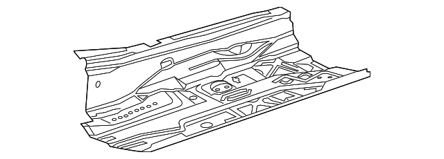 211-610-13-60 Деталь FLOOR PAN, LEFT