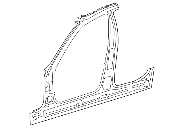 211-630-71-01 Деталь INNER PANEL, LEFT