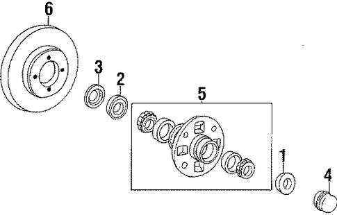 Celica FRONT BRAKES