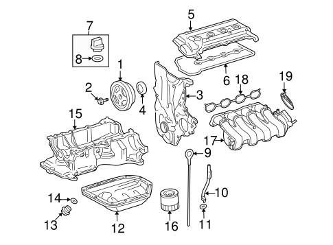 Yaris ENGINE PARTS