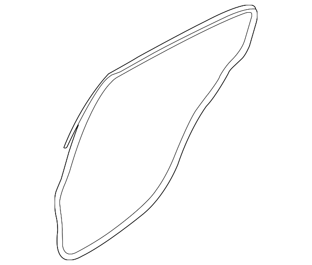 83140-3F001 Деталь DOOR W'STRIP, RIGHT