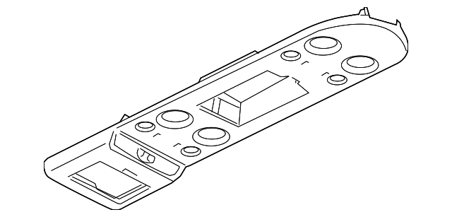 96980ZQ10D Деталь OVERHEAD CONSOLE