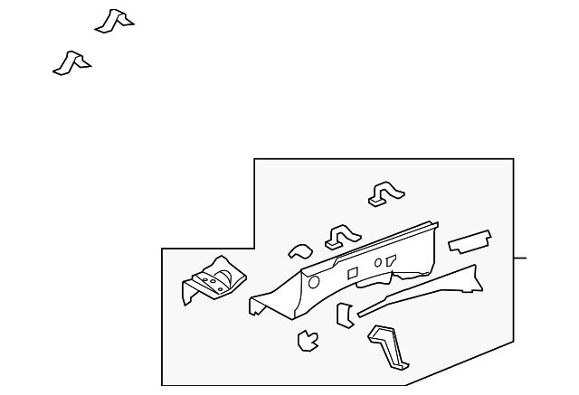 53702-60B30 Деталь APRON ASSY, LEFT