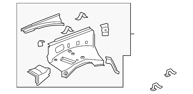 53701-60E10 Деталь APRON ASSY, RIGHT