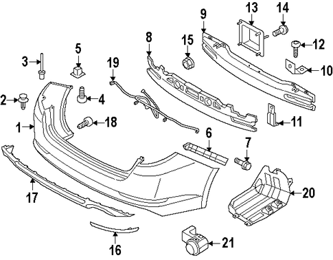 Optima BUMPER & COMPONENTS 2