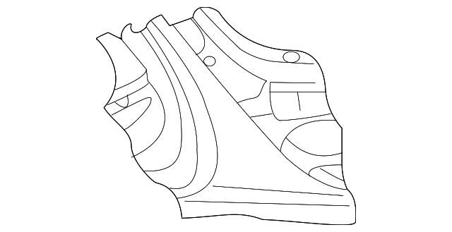 8T0-817-341-A Деталь REAR REINF, LEFT