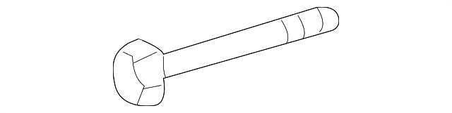 5098775AA Деталь LOWER CNTRL ARM LOWER BOLT, LEFT