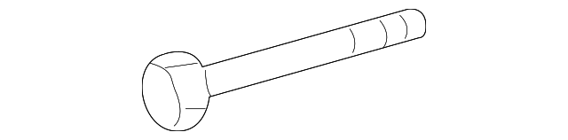 5099812AA Деталь LOWER CNTRL ARM UPPER BOLT, LEFT