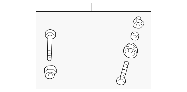 5127541AA Деталь RR LATERAL ARM MOUNT BOLT, LEFT