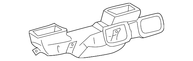 55835-17030 Деталь CENTER DUCT