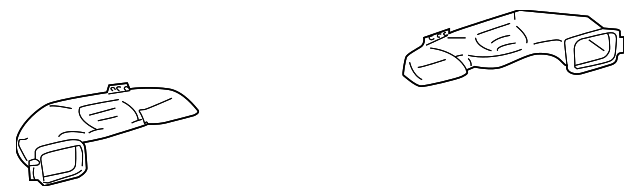 55845-17040 Деталь OUTLET DUCT, LEFT