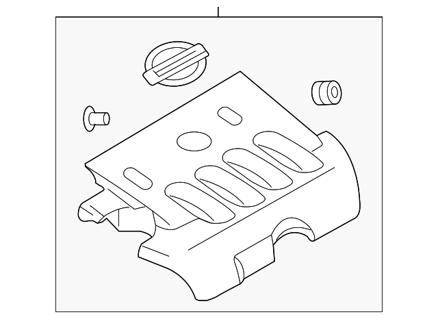 14041-ET02A Деталь ENGINE COVER