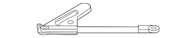 544C5AL500 Деталь STAY BRACKET, LEFT