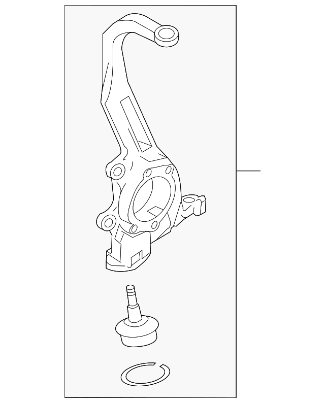 40014AL550 Деталь KNUCKLE