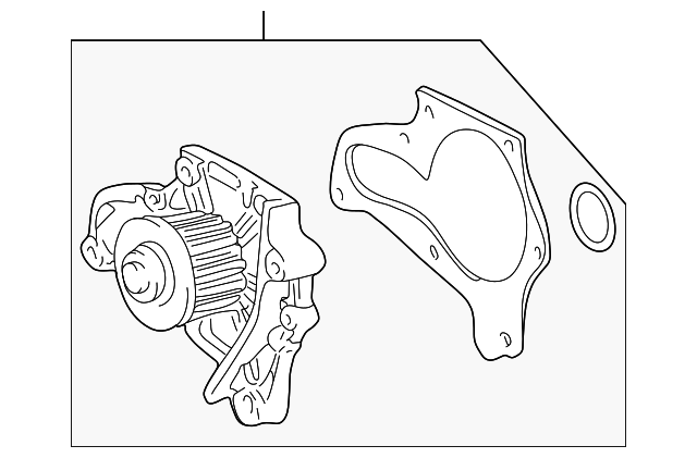 16110-79026-83 Деталь WATER PUMP