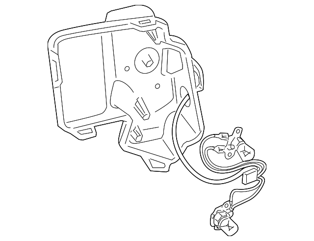 4E0-945-221-A Деталь HOLDER, LEFT