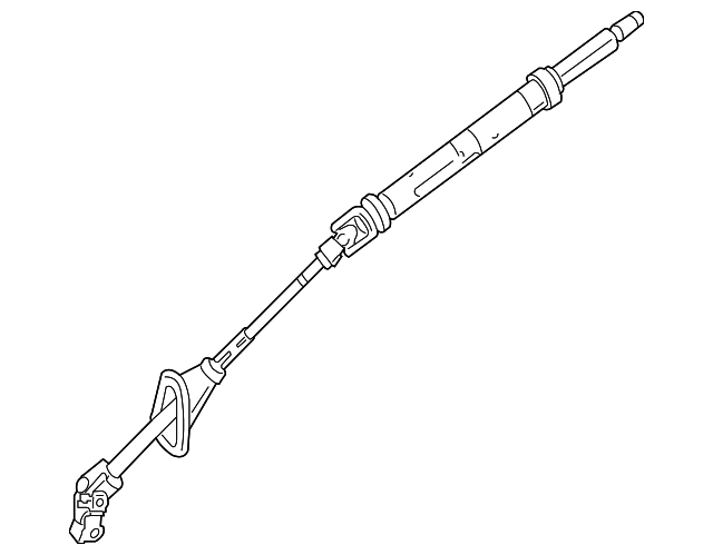 451-460-00-01 Деталь STEERING COLUMN